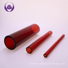 Royal quality borosilicate glass 3.3 tube red color